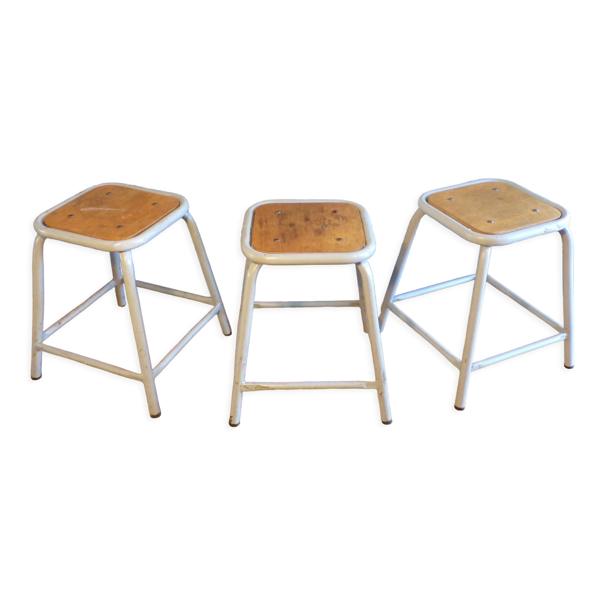 Set 3 workshop stools