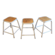 Set 3 workshop stools