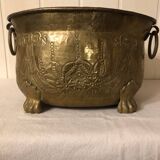 Brass planter