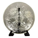 Verlys France: large Art Deco sunflower bowl in pressed glass