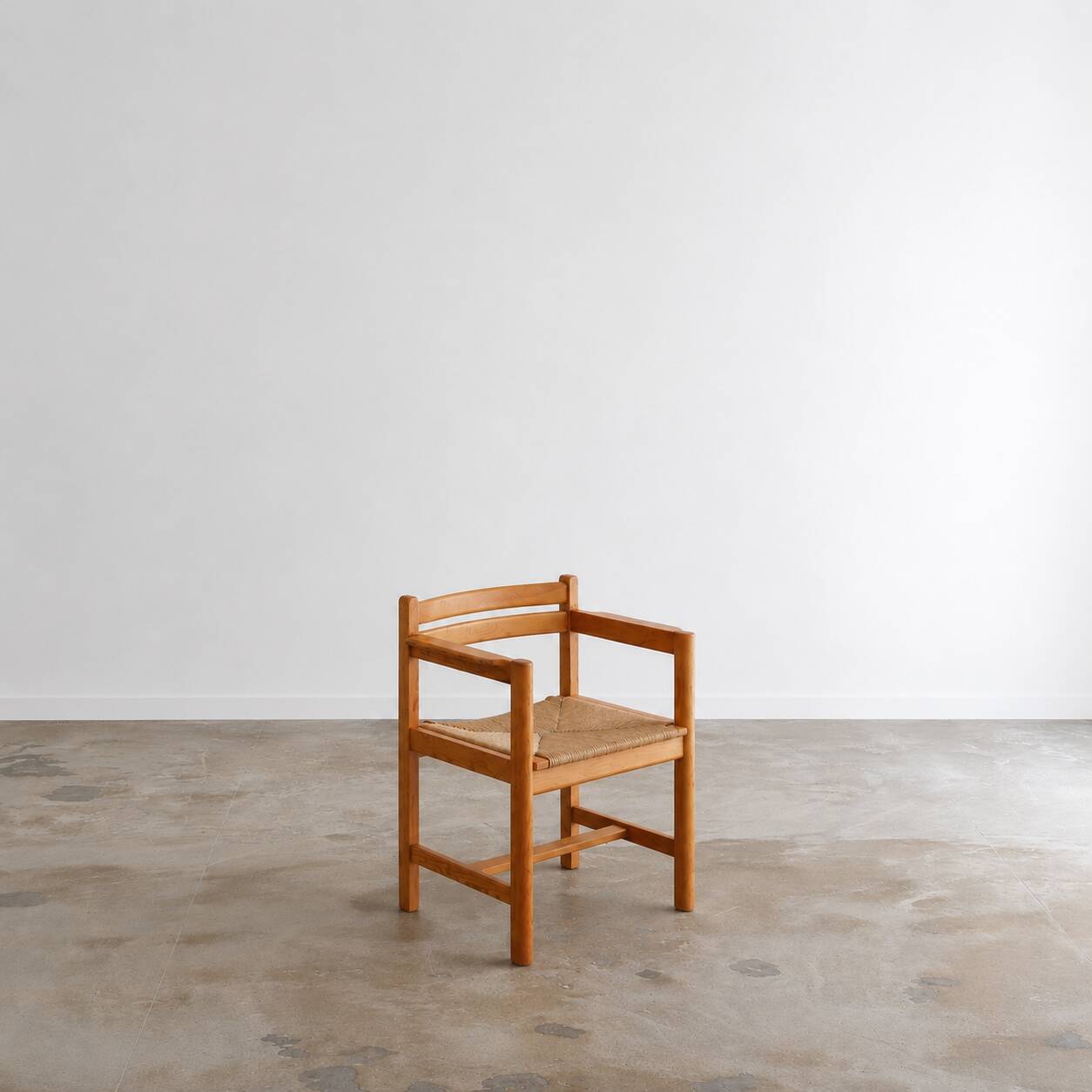 Ensemble de 6 fauteuils "Asserbo" en pin par Borge Mogensen pour Karl Andersson & Söner