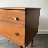 1960s Mid-Century vintage petite chest of drawers