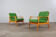 2er Set Vintage design easy Chair Sessel 60er 70er Jahre knoll