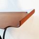 Vintage wall console in plywood, Italy 50s