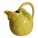Pichet faïence citron