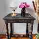 Pair of old Jacobean style sofa ends