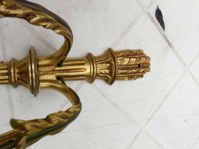 Pair of quiver sconces Louis XVI style