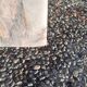 Sculptural coffee table in grey and pink marble – Vintage 1970s/1980s