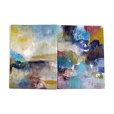 Cardboard canvas