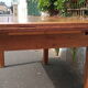 Elm farmhouse table with extensions 6/12 people