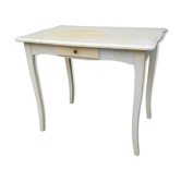 Table aux pieds galbés vintage