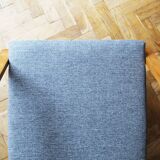 Pair of 1970s Armchairs by Mier with new fabric