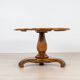 Biedermeier Period Round Walnut Table, Germany, circa 1840