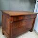 Commode empire en plaquage d acajou