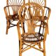 1980s Rattan Armchairs France