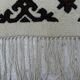 Large Berber Wool Runner – Black & Ecru Hallway Rug