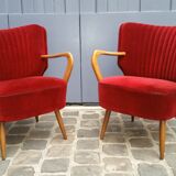 1/4 chairs red cinema cocktails