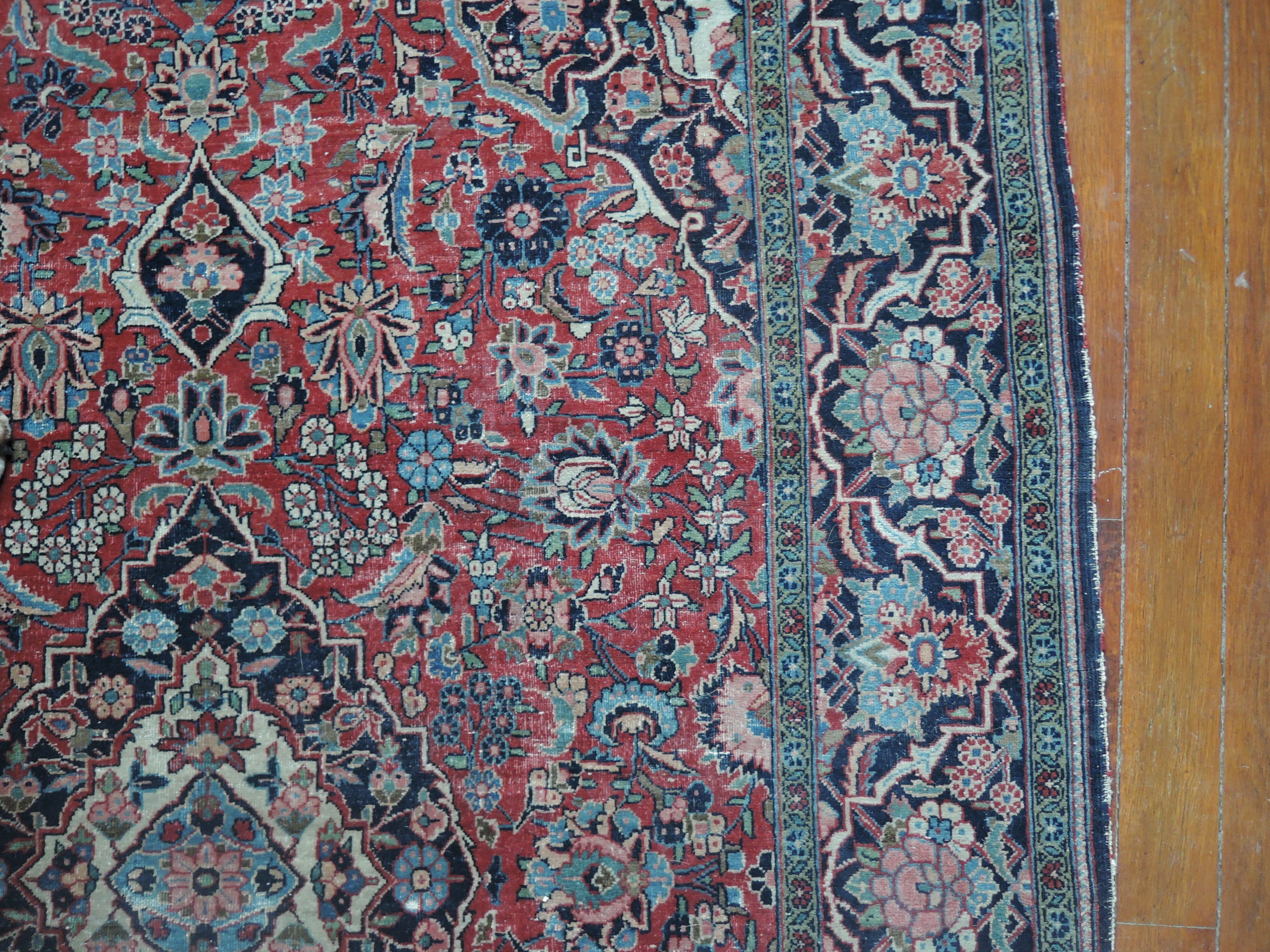 Persian rug old 191x131cm