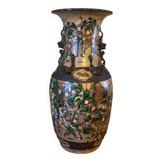 Satsuma amphora vase