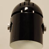 Lampadaire vintage avec spot noir