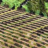 Tapis à poils longs vert brune, Suède, Öster Gyllen