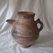 Ancient pottery, jug, traditional Berber/Kabyle in terracotta.