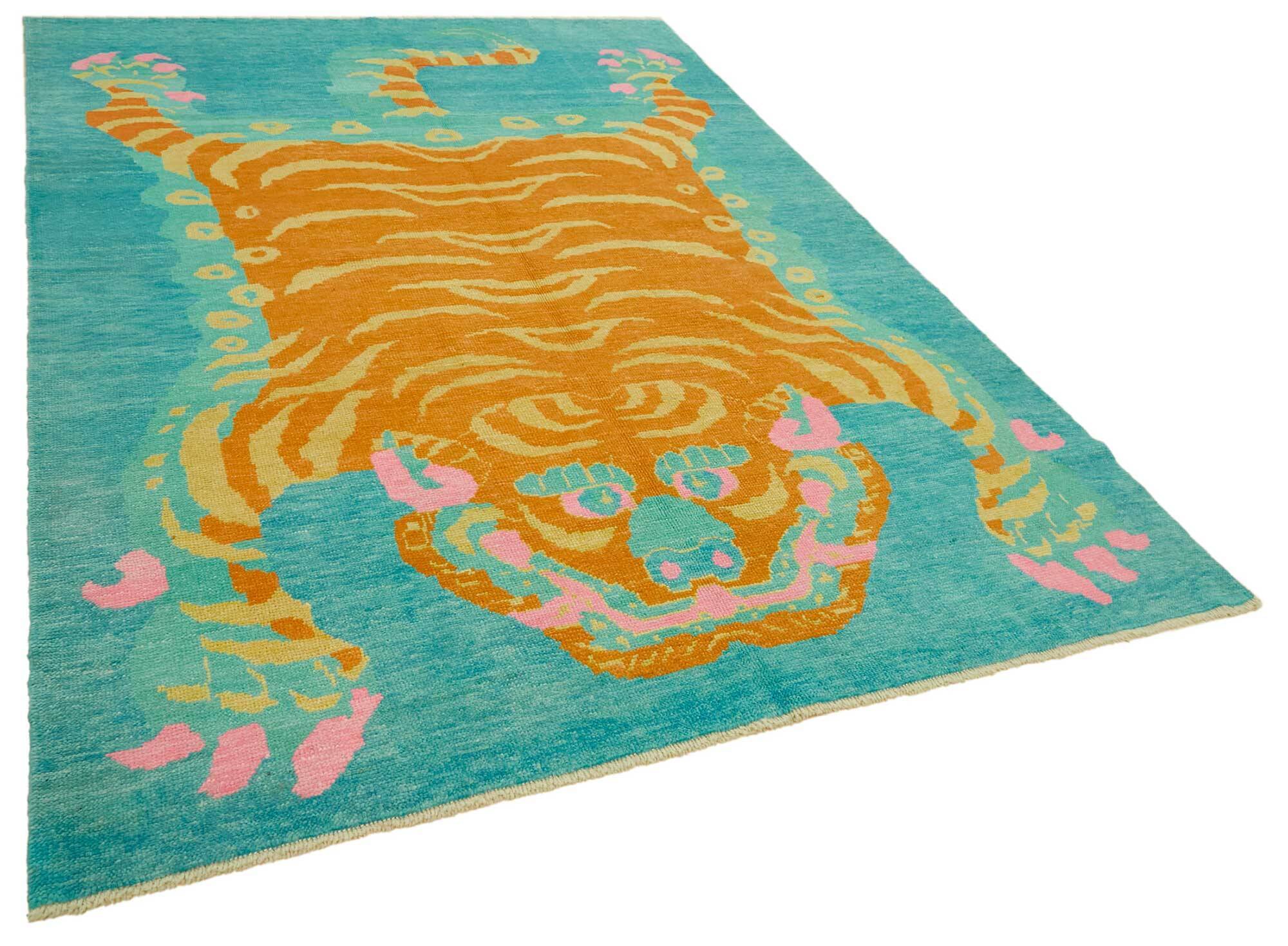 Turkish Handknotted Wool Tiger Rug  220 cm x 310 cm
