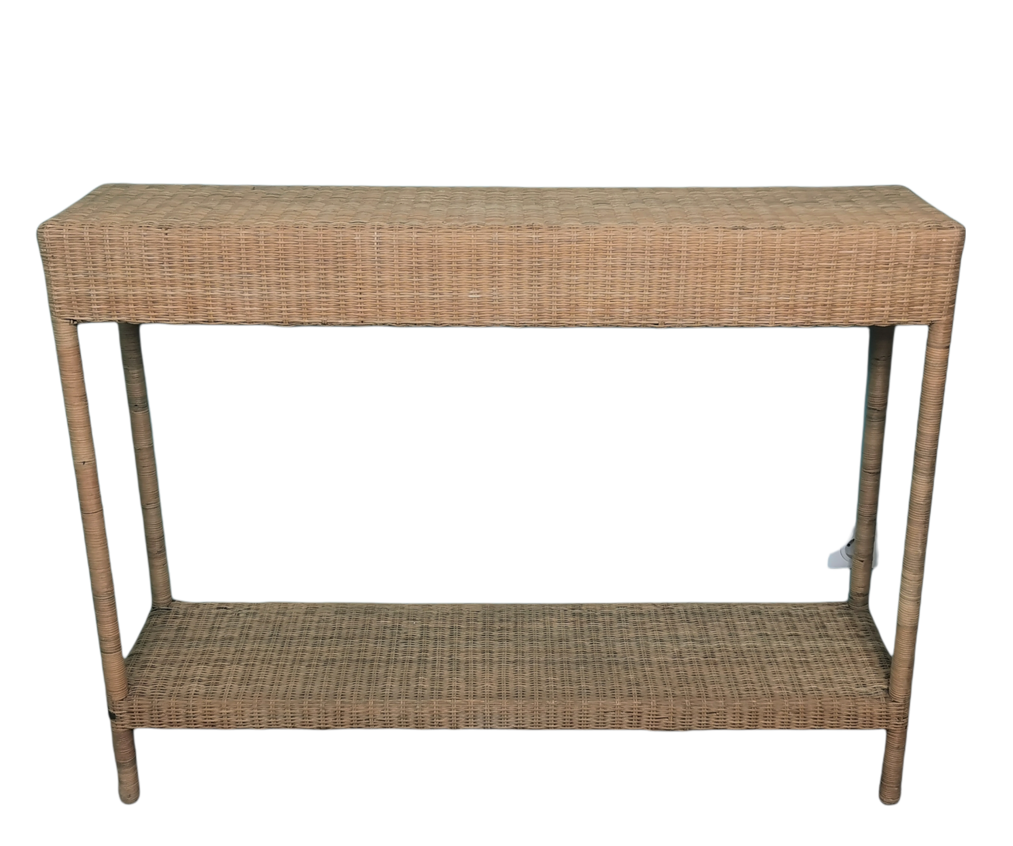 Rattan console