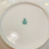 4 hollow porcelain plates pattern multico Lubiana