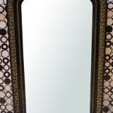 Antique French mirror ca. 1880 - 75x47cm