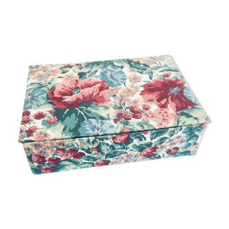 Flower fabric box