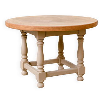 Table basse bois ronde