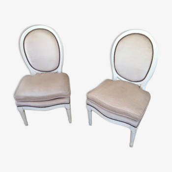 2 chaises de chambre