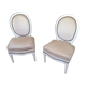 2 chaises de chambre