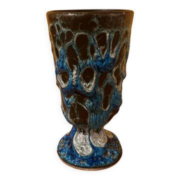 Glacier enamel glass