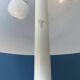 Dijkstra table lamp - vintage mushroom desk lamp - white Space Age light