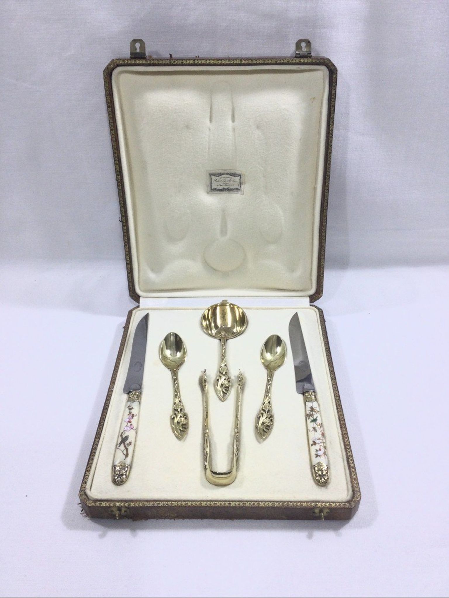 Ensemble à thé mignardise art nouveau