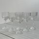 6 petal white wine/liquor glasses.