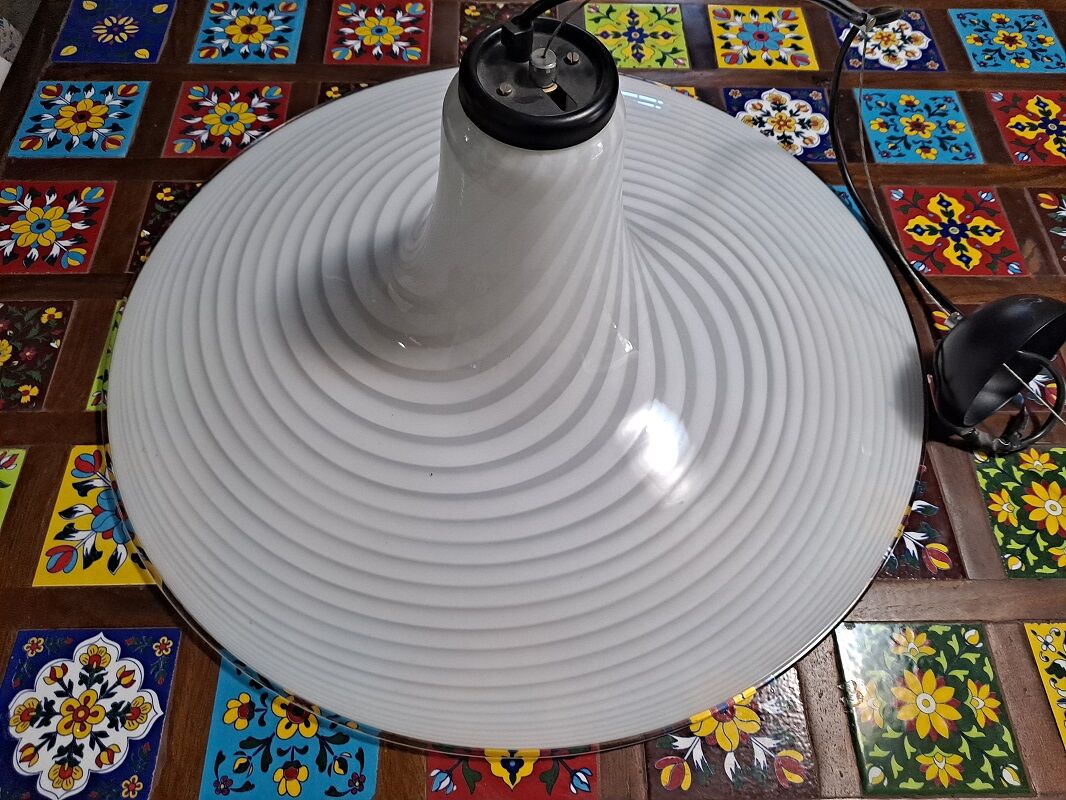 Large Murano Swirl Ceiling Pendant