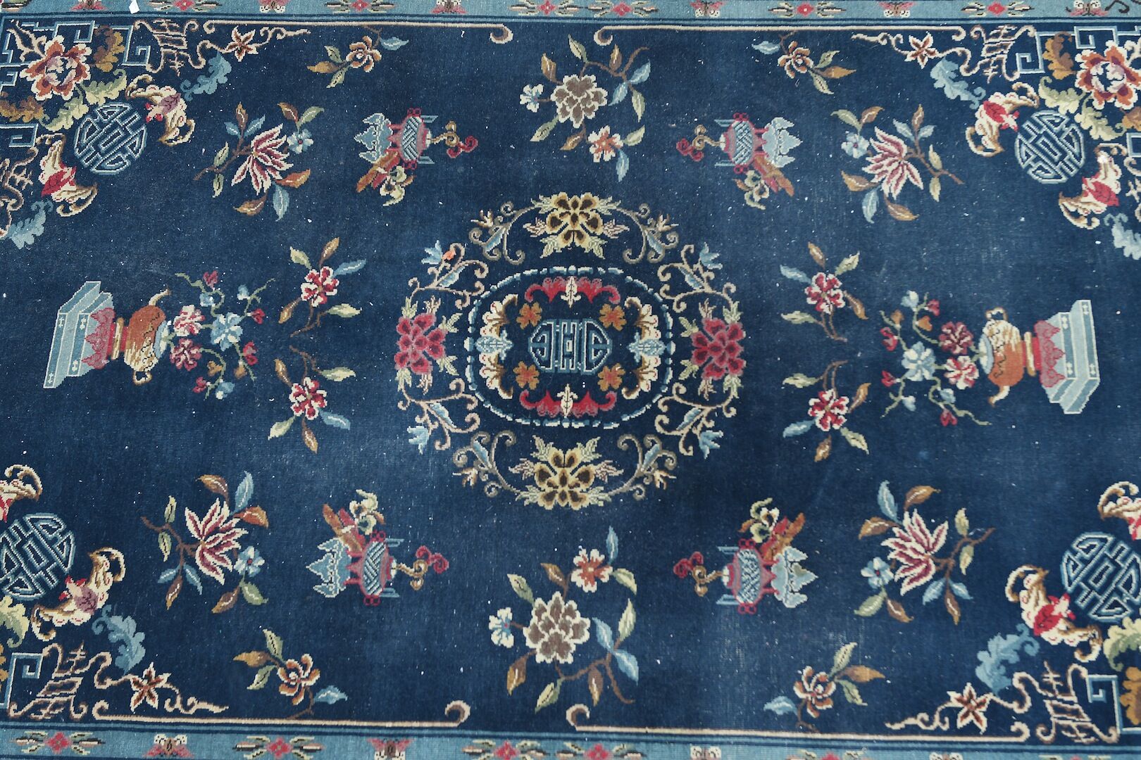 Chinese patterned carpet 214x304
