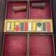 Old game of nain jaune with its bone tokens.