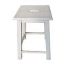 Wooden kitchen stool
