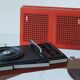 Philips 623 red stereo turntable