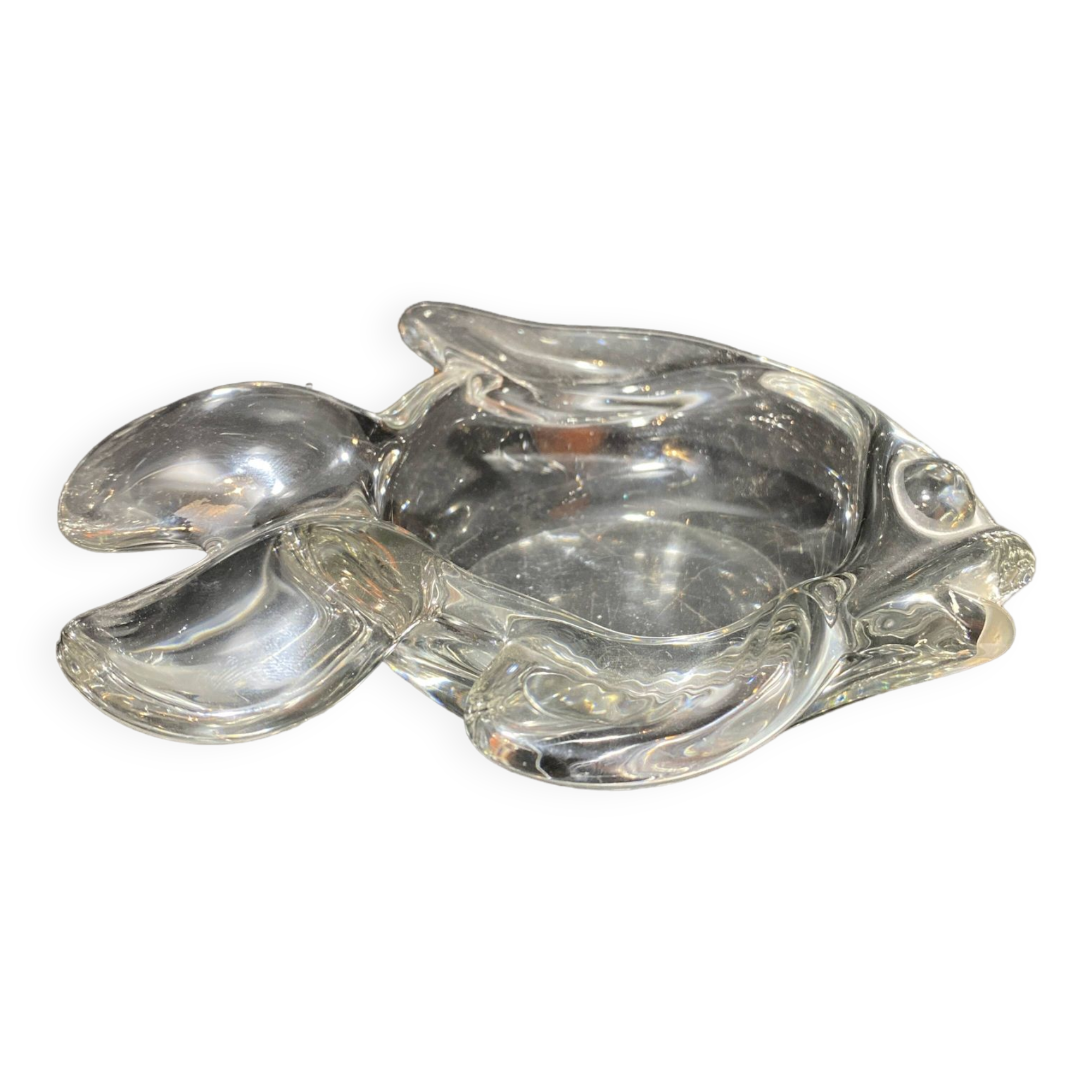 Tidy in the shape of glass fish
