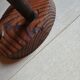 Wooden tripod stool