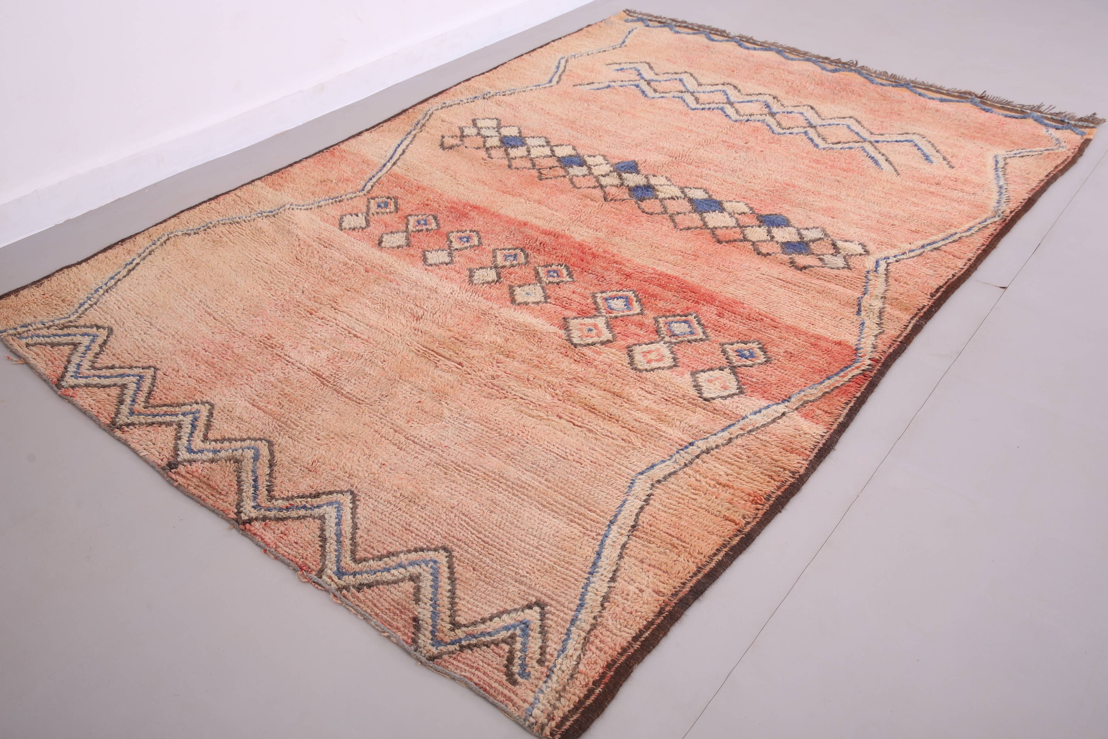 Vintage Handmade Moroccan Rug 171 x 265 cm - Moroccan rug - Old Berber rug