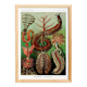 Poster about marine worms based on an old lithograph from 1904.