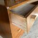 Vintage oak chest of drawers with 4 drawers