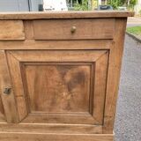 Louis Philippe sideboard renovated in solid oak, 18th century