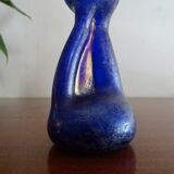 Vase Scavo Seguso Vetri d'Arte Murano iridescent glass 1950